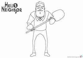 Hello Neighbor Coloring Page Lovely Hello Neighbor Coloring Pages Free Printable Coloring Pages In 2020 Coloring Pages Hello Neighbor Paw Patrol Coloring Pages