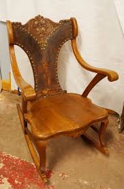 Wooden rocking antique rocking chairs 1800's. Antique Vintage 1800 S Wooden Rocking Chair Very Unique Towanda Summer Sizzler Sale 02 Honda Accord Rv Motor Home Electronics 45 Records Tools More Equip Bid