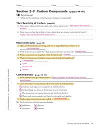 Classify each as a carbohydrate or protein 1. 2 3 Guided Notes With Answers Carbohydrates Macromolecules