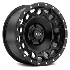 Xd Series Xd129 Holeshot Wheels Satin Black Rims