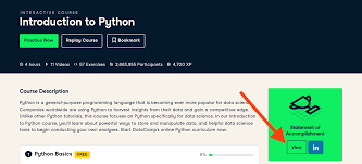 Berikan pengiktirafan yang sewajarnya dengan sijil yang direka bentuk secara profesional daripada canva. Where Can I Download My Statement Of Accomplishment Support Datacamp