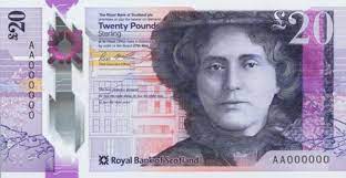 Scottish banknotes are promissory notes and are legal currency throughout the uk. The Royal Bank Of Scotland 20 Note Wikipedia