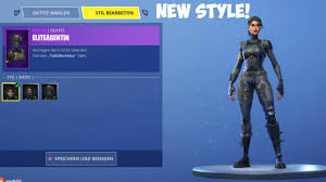 In the patch 8.10, elite agent was given a new no helmet style. The New Elite Agent Skin Style Fortnite Battle Royale Youtube