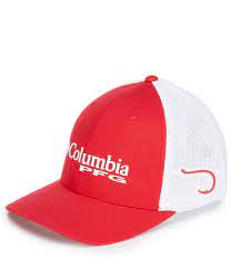 Columbia Pfg Mesh Trucker Cap Dillard S In 2021 Country Hats Fishing Hats For Men Hats For Men