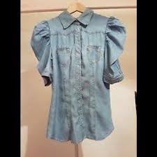 4.4 out of 5 stars 2,758. H M Tops H M Denim Shirt With Puff Sleeves Poshmark