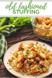 Maybe you would like to learn more about one of these? The Best Old Fashioned Bread Stuffing Recipe A Mind Full Mom