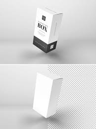 Their realistic paper texture makes you feel like your eyes are touching the surface from the first sight. Free Floating Tall Box Mockup 369525929 Ê