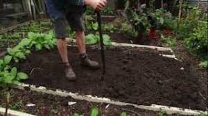 You can use a flat spade and a garden fork to dig the full flower bed a couple of times until the soil is fine. How To Dig A Garden Bed Youtube