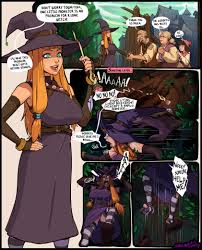 Witch comic Porn comic, Rule 34 comic, Cartoon porn comic 