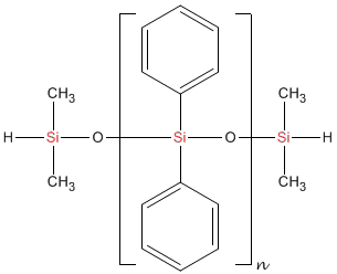  Chemical Structure of Hydrogen-Terminated Silicone Oil