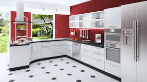 For example, a red refrigerator in a white kitchen. 28 Red Kitchen Ideas With Red Cabinets Photos Modern Kitchen Design White Modern Kitchen Modern Kitchen