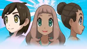 * ma boy in y is white with blonde hair and in moon black with beige/blonde hair. Pokemon Ultra Sun And Ultra Moon Hairstyles And Colors Youtube