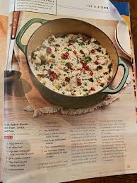 Southern Living Oven Baked Risotto With Ham Leeks And Peas Oven Baked Risotto Cooking Food
