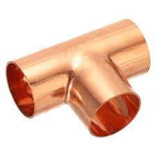Uxcell 1-1/4 Inch ID Tee Copper Fitting, 1 Pack 3 Way ...