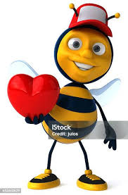 Fun Bee Stock Illustration