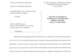 The max duration of temporary restraining order is 14 days, which after it will expire. Nc Judge Grants Then Dissolves Restraining Order Barring Tv Station From Airing Investigative Report U S Press Freedom Tracker