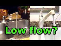 Manufactured with the quality you'd expect from delta, this model comes complete with a pull down sprayer and magnetic docking spray head. How To Fix Low Water Pressure In Kitchen Or Bathroom Faucet Sink Low Flow Moen Delta Kohler Youtube Bathroom Faucets Low Water Pressure Kitchen Faucet