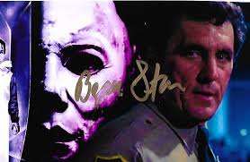 Beau Starr signed-auto 4x6 photo Halloween Fletch City Heat COA RARE LOOK!