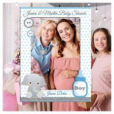 Amazon Com Elephant Baby Shower Decorations Elephant Photo Booth Prop Sizes 36x24 48x36 Personalized Little Elephant Photo Booth Frame Animal Baby Boy Handmade Party Supply Elephant Selfie Frame Handmade Products
