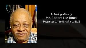 Mr. Robert Lee Jones Obituary