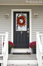 While some homeowners prefer a traditional stained wood door, there are the most universally attractive front door colors for homebuyers include red, black and the stone on the body of her house had blue and orange undertones. Door Colors For Dark Grey House Novocom Top