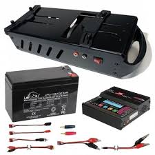 Pack Starter Box Avec Banc De Demarrage Batterie Et Chargeur Pour Voiture Thermique