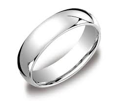 14k White Gold 6mm Comfort Fit Men S Wedding Band 374 57 399 00 Wedding Ring Bands Plain Wedding Band Mens Wedding Bands