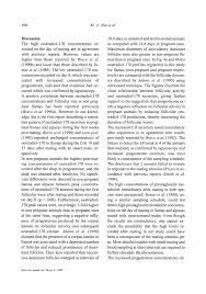 Endocrine Changes after Mating in Pregnant and Non-Pregnant Llamas and  Alpacas