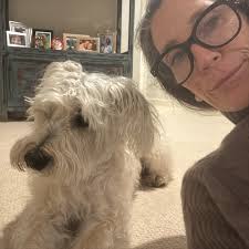 Current mood with Frankie. Sometimes life is life-ing and it feels really  challenging. Sometimes, I just get tired, and I need rest. Feeling all the  feelings that need to be felt today.