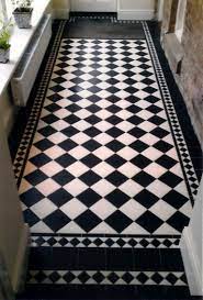 40 Elegant Black And White Floor Tile For Your Kitchen Design White Tile Floor Black And White Tiles White Vinyl Flooring