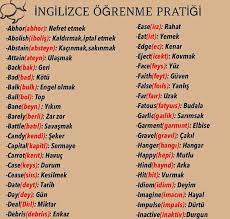 Ingilizce Ogrenme Pratigi Ingilizce Ingilizce Dilbilgisi Dil Konusma Terapisi