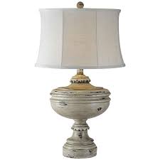 Aiden Distressed White Wash Cottage Farmhouse Table Lamp 8m781 Lamps Plus Table Lamp Farmhouse Table Lamps Traditional Table Lamps