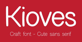 Typeface � (fonts for peas). Kioves Bold Font