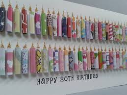 Grosse Glucklich Geschenk Zum 80 Geburtstag Kerze Card Can Etsy Geburtstag Kerzen Geburtstag Geschenke Selber Machen Basteln 80 Geburtstag