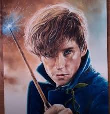 This replica of newt scamander's wand is a great product for any harry potter/fantastic beasts fan. How To Draw Newt Scamander From Fantastic Beasts And Where To Find Them