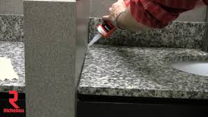 Make sure no dirt or residue is present in the countertop. Richelieu Hardware How To Properly Apply Sealant Youtube
