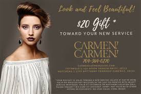 Check back every day for new deals near you. Carmen Carmen Salon Stylist In Charlotte Nc