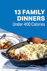 13 Good For You Family Dinners Under 400 Calories Myfitnesspal Myfitnesspal Recipes No Calorie Foods Family Dinner