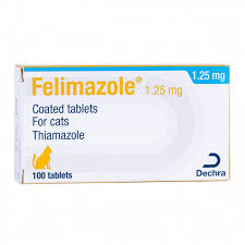 Its use in cats and guinea pigs to treat hyperthyroidism is occasionally 'off label' or 'extra label'. Buy Felimazole Coated Tablets For Cats From 0 21 Uk Pets