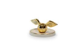 harry potter golden snitch ceramic trinket tray 4 inches in 2021 harry potter golden snitch trinket tray trinket
