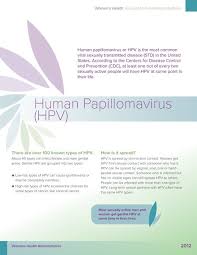 Hpv can cause these cancers, but vaccination can prevent infection from many by ensuring that patients 11 or 12 years old get the hpv vaccine, we can give them a chance at a future free from hpv cancers. Women S Health A Guide To Preventing Infections Hpv Public Health
