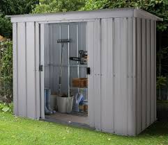 This shed is compatible with the versatrack™ system which mounts to shed walls for added storage and organization. Yardmaster Store All 8 X 4 Ft Metal Shed Gardensite Co Uk