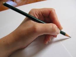 Illustration about vector stick figure set: The Right Way To Hold A Pencil For Drawing