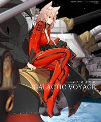 Space BattleshipYamato fandesign for Azur Lane | Пикабу