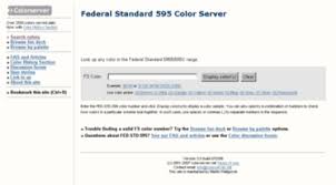 get colorserver net news fed std 595 federal standard 595