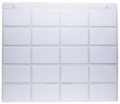 3 X 5 Clear Hanging Index Card Holder Sleeve Prosimpli Index Card Holders Index Cards Index