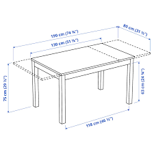 Nur bis 15 6 ikea esstisch ausziehbar inkl einlegeplatte in. Laneberg Ausziehtisch Weiss 130 190x80 Cm Ikea Deutschland