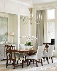 Stone House With Lovely Light Palette Classic Dining Room Dining Room Design Traditional Home Magazine