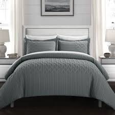 Shop for forest green twin comforter online at target. Chic Home Jazmaine 2 Piece Twin Comforter Set In Grey From Bed Bath Beyond Accuweather Shop