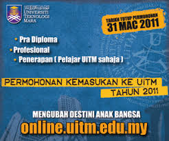 Maklumat terkini pengambilan pelajar ke universiti teknologi mara sesi 1 dan sesi 2 melalui portal pengambilan pelajar uitm secara online. Siapa Nak Belajar Kat Uitm Meh Sini Mohon Programmer By Day Lifestyle Bloggger